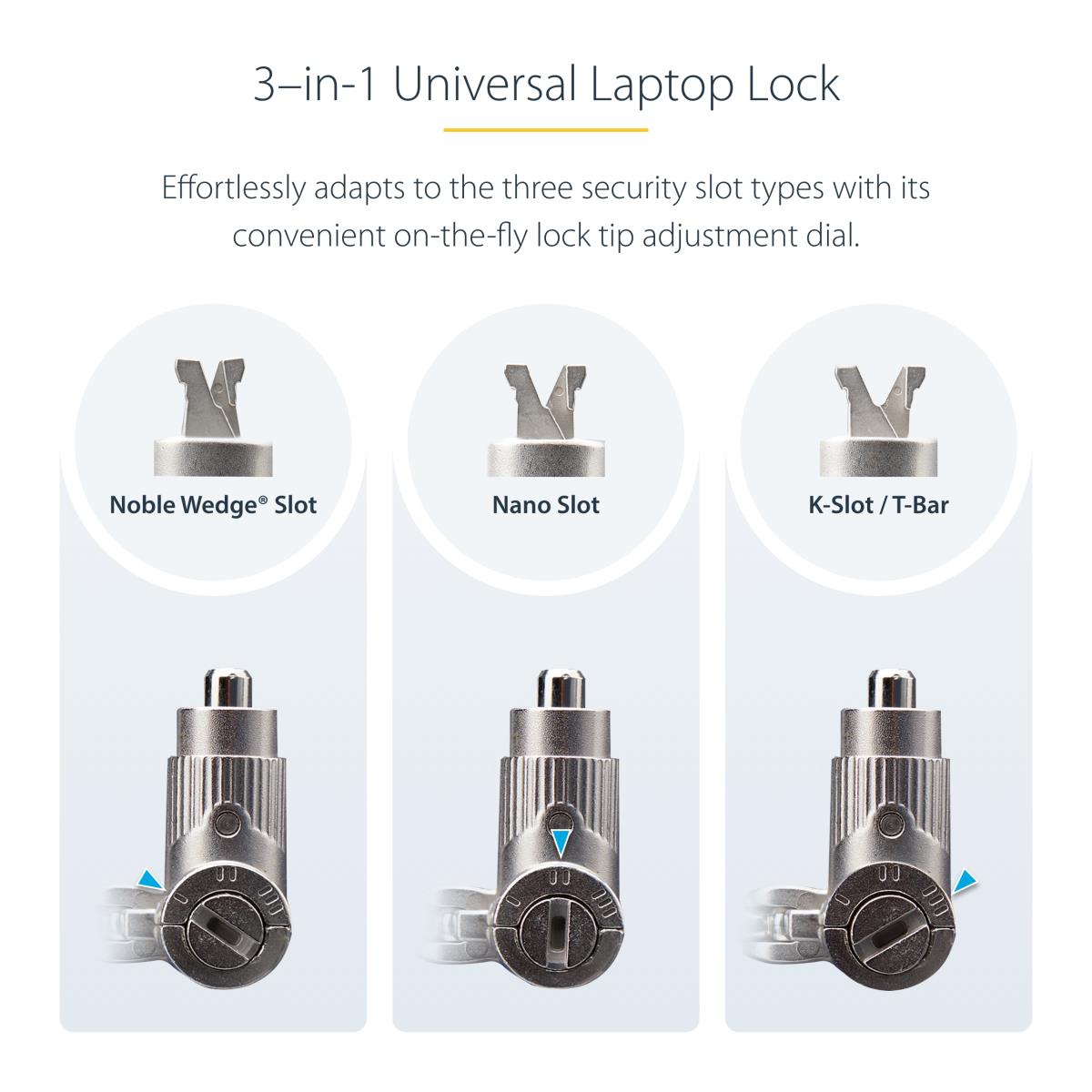 UNIVERSAL LAPTOP LOCK 2M thumbnail