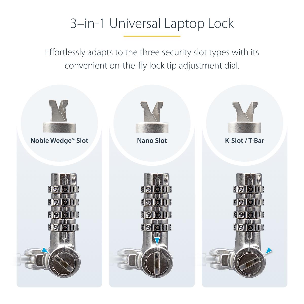 UNIVERSAL LAPTOP LOCK 2M thumbnail