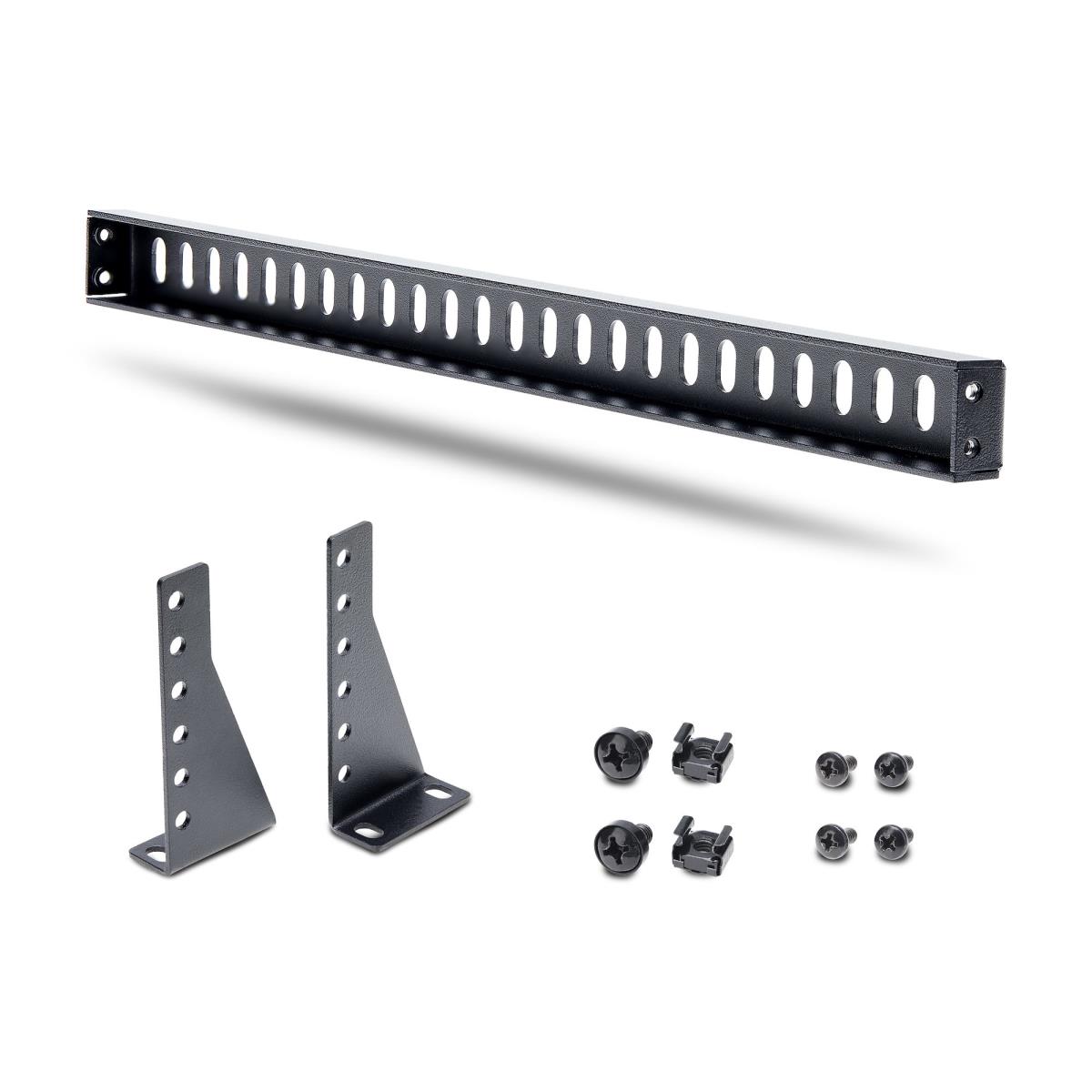 1U RACK CABLE MANAGEMENT BAR - thumbnail