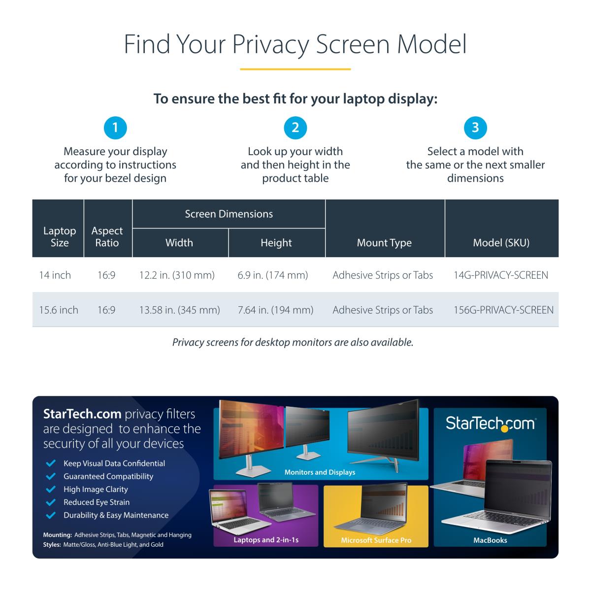 14IN LAPTOP PRIVACY SCREEN thumbnail