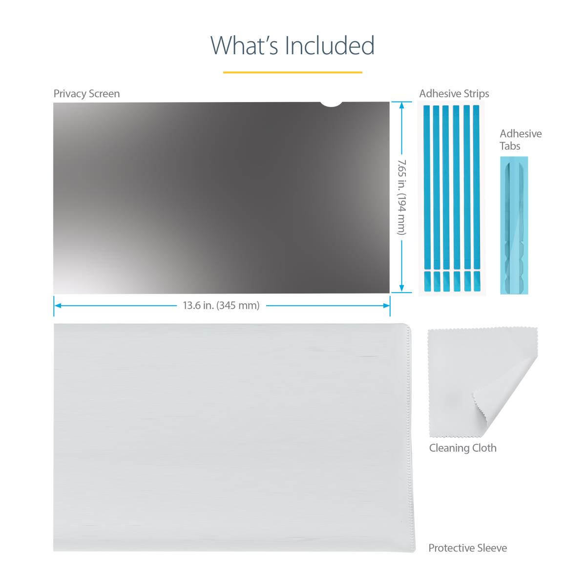 15.6IN LAPTOP PRIVACY SCREEN thumbnail