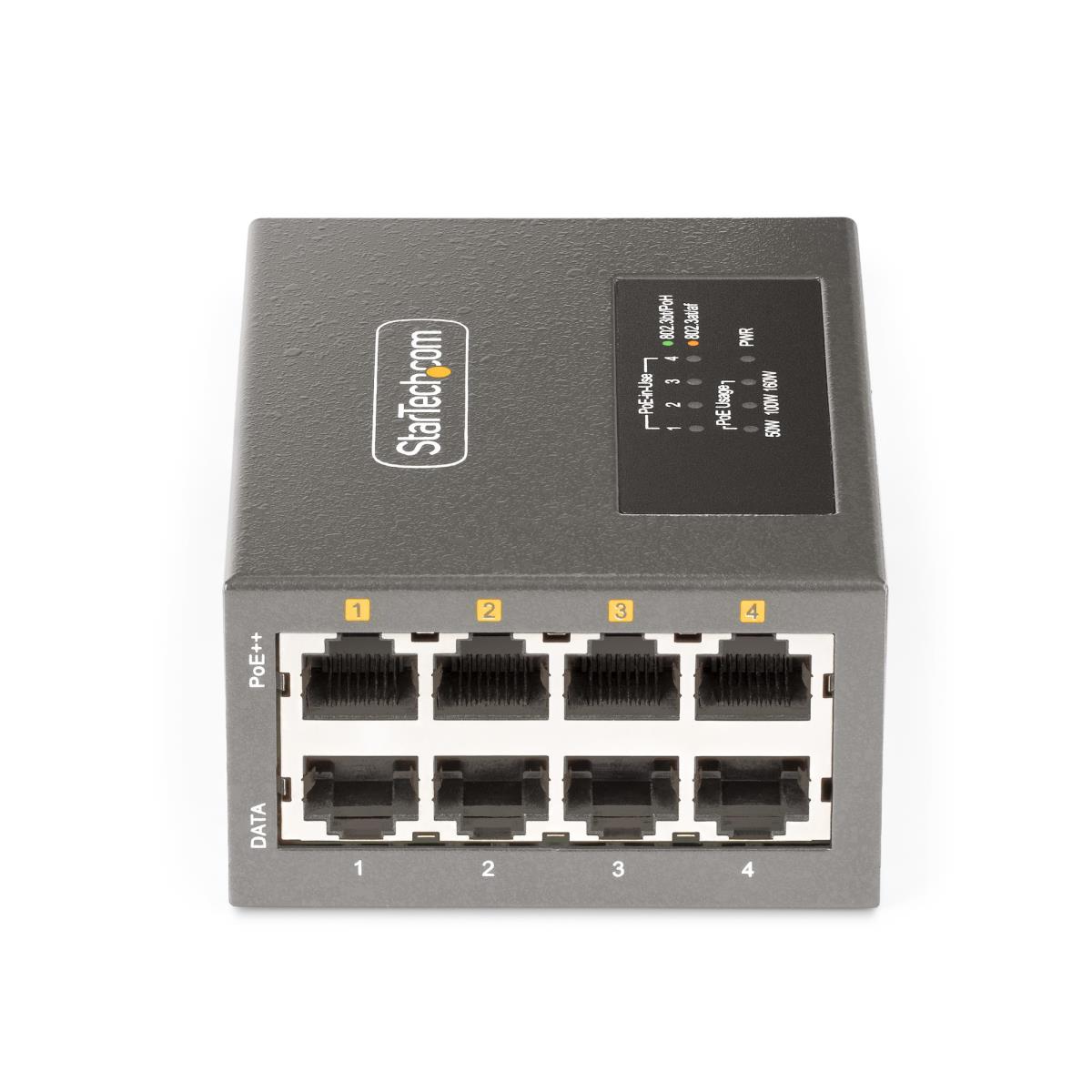 4-PORT POE+/POE++ INJECTOR - thumbnail