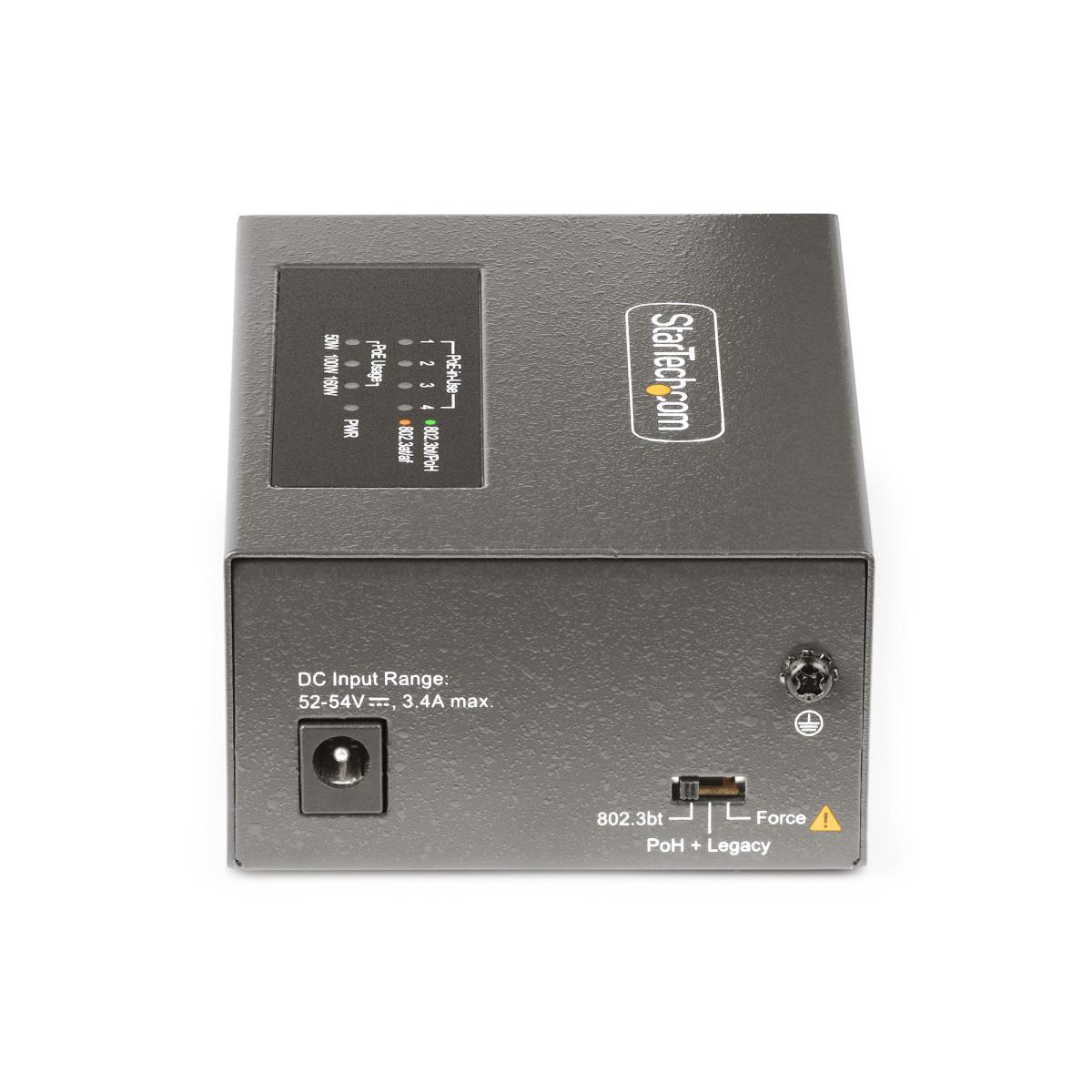 4-PORT POE+/POE++ INJECTOR - thumbnail