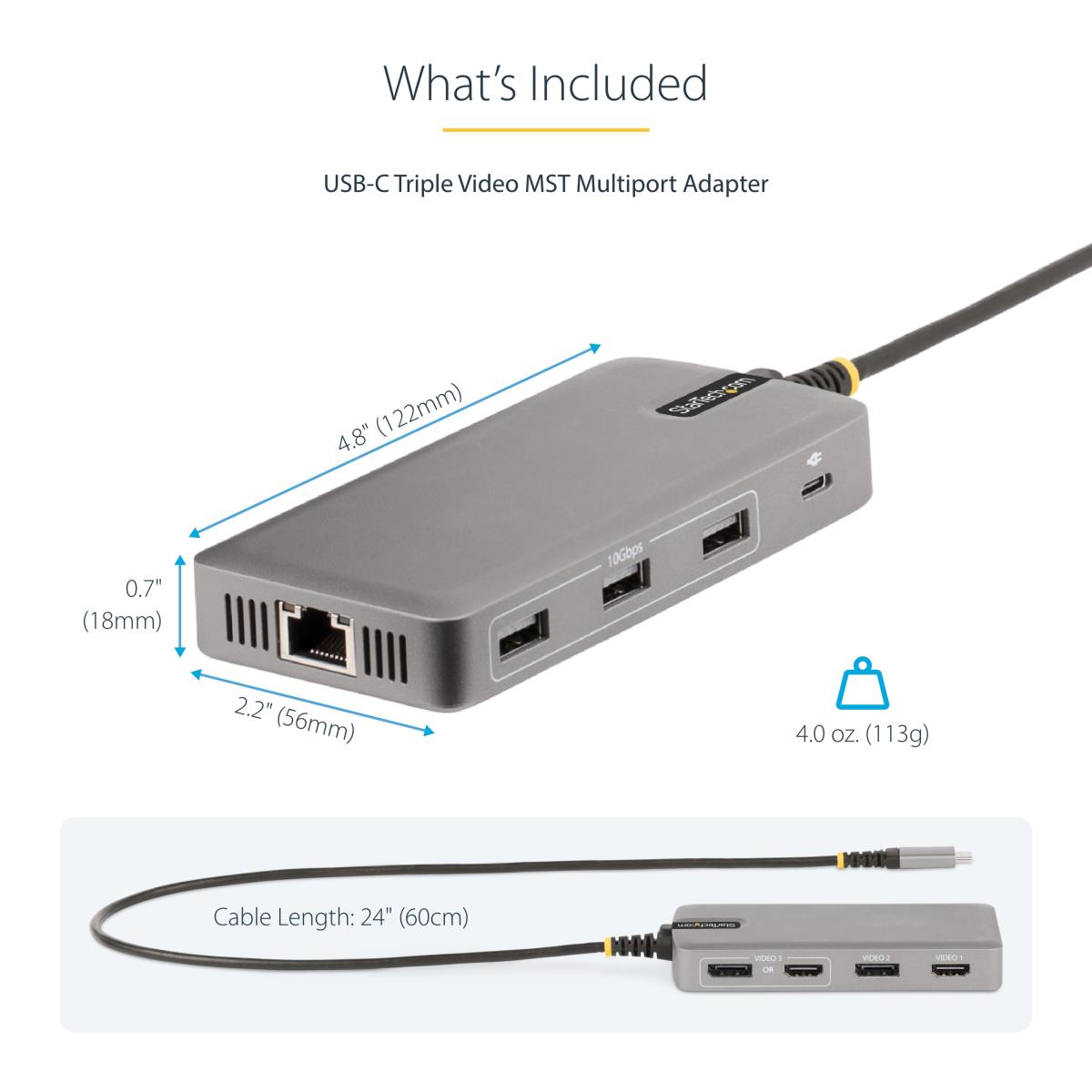 USB-C MULTIMONITOR ADAPTER HDMI thumbnail