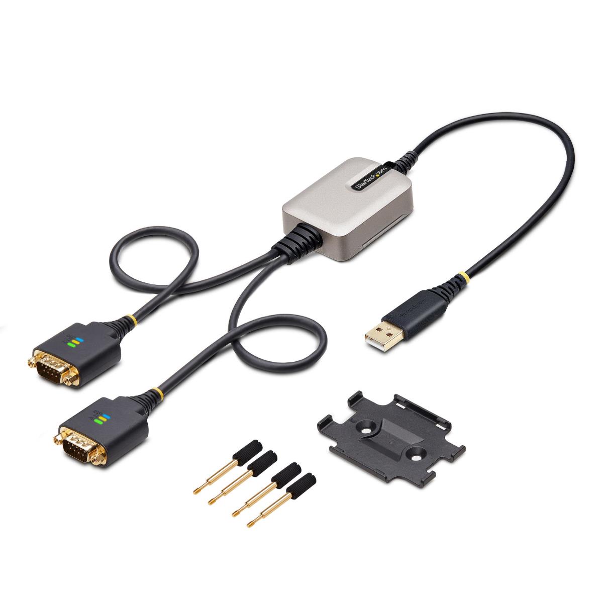 60CM 2-PORT USB SERIAL CABLE - thumbnail