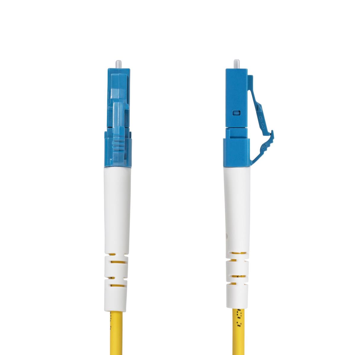 3m (9.8ft) LC to SC (UPC) OS2 Single Mode Simplex Fiber Optic Cable, 9/125?m, Laser Optimized, 40G/100G, Bend Insensitive, Low Insertion Loss - LSZH Fiber Patch Cord (SPSMLCSC-OS2-3M) - Patch cable - LC/UPC single-mode (M) to SC/UPC single-mode (M) - 3 m thumbnail