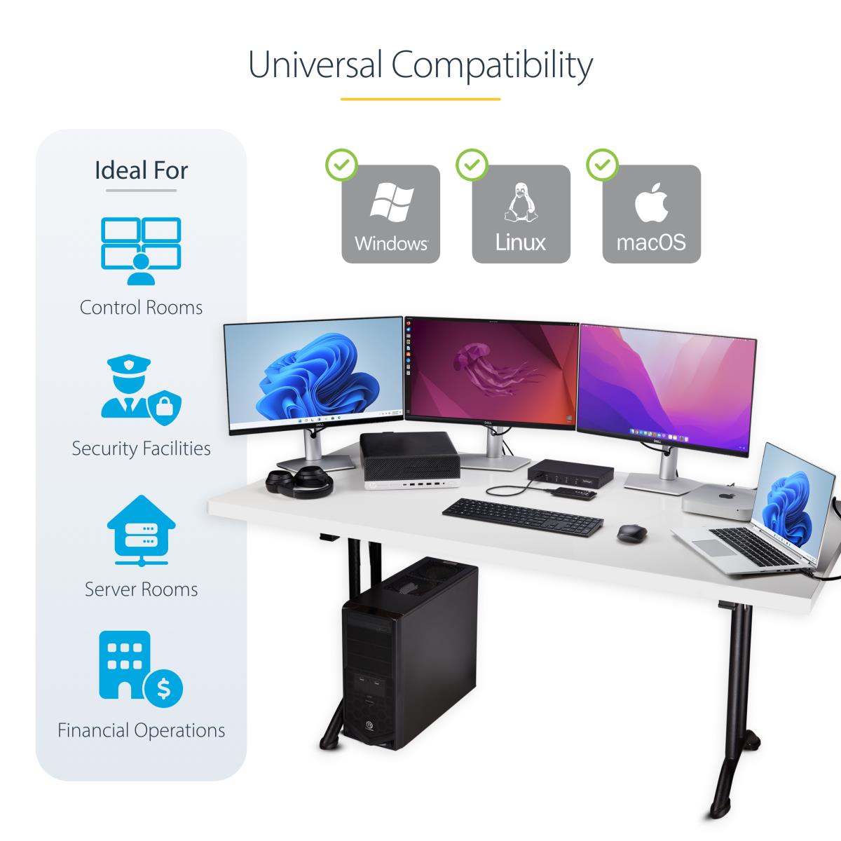4-PORT KEYBOARD/MOUSE SWITCH - thumbnail