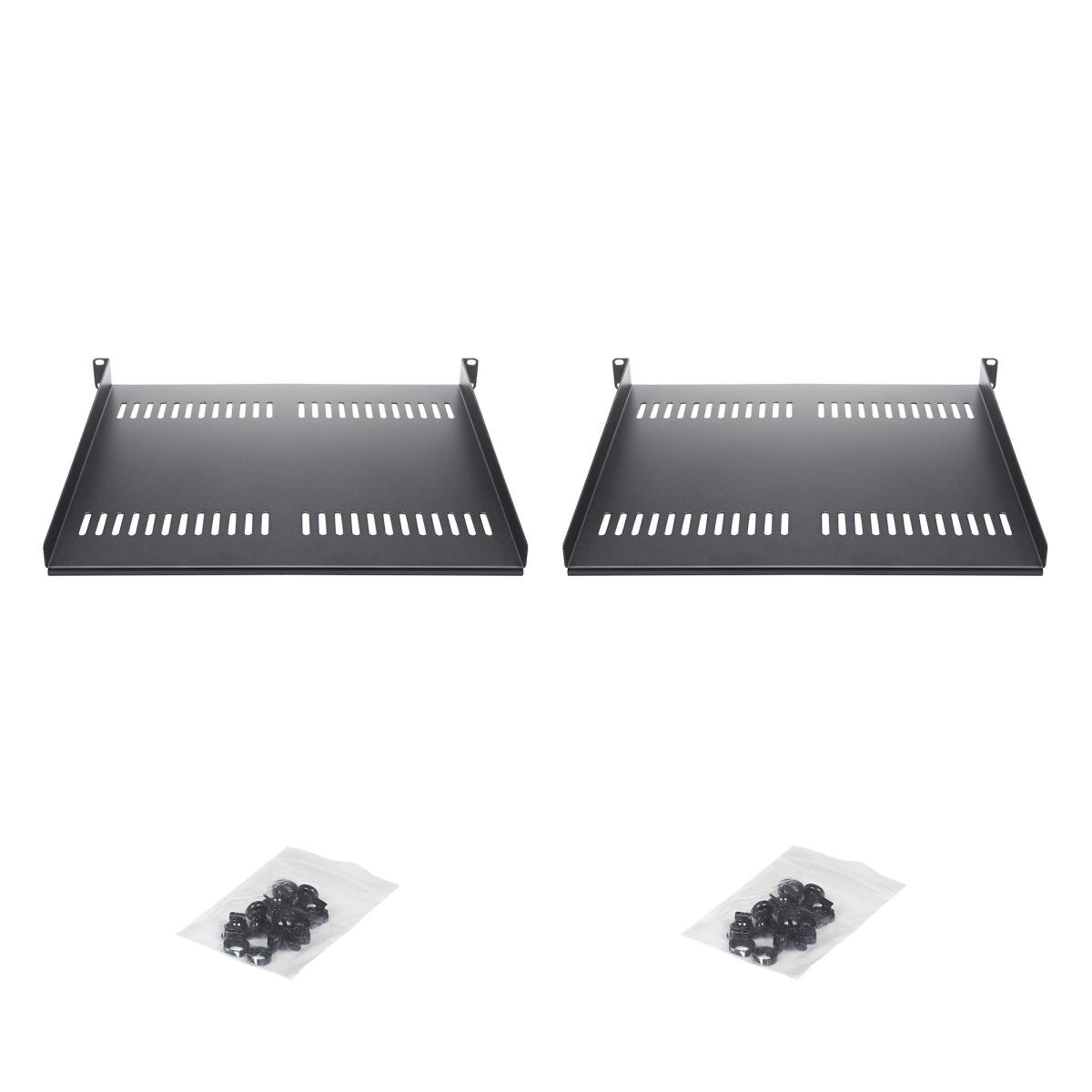 2-PACK 1U RACK SHELF VENTED thumbnail