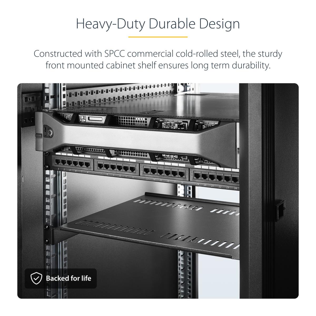 2-PACK 1U RACK SHELF VENTED thumbnail