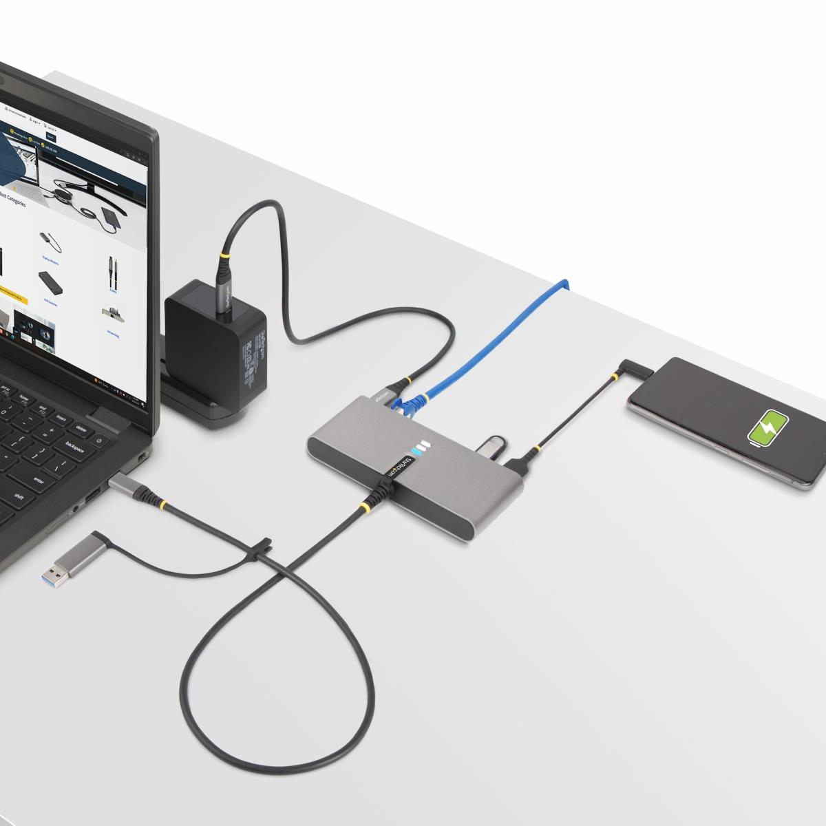 USB-C TO 2-PORT USB 5GBPS TYPE thumbnail