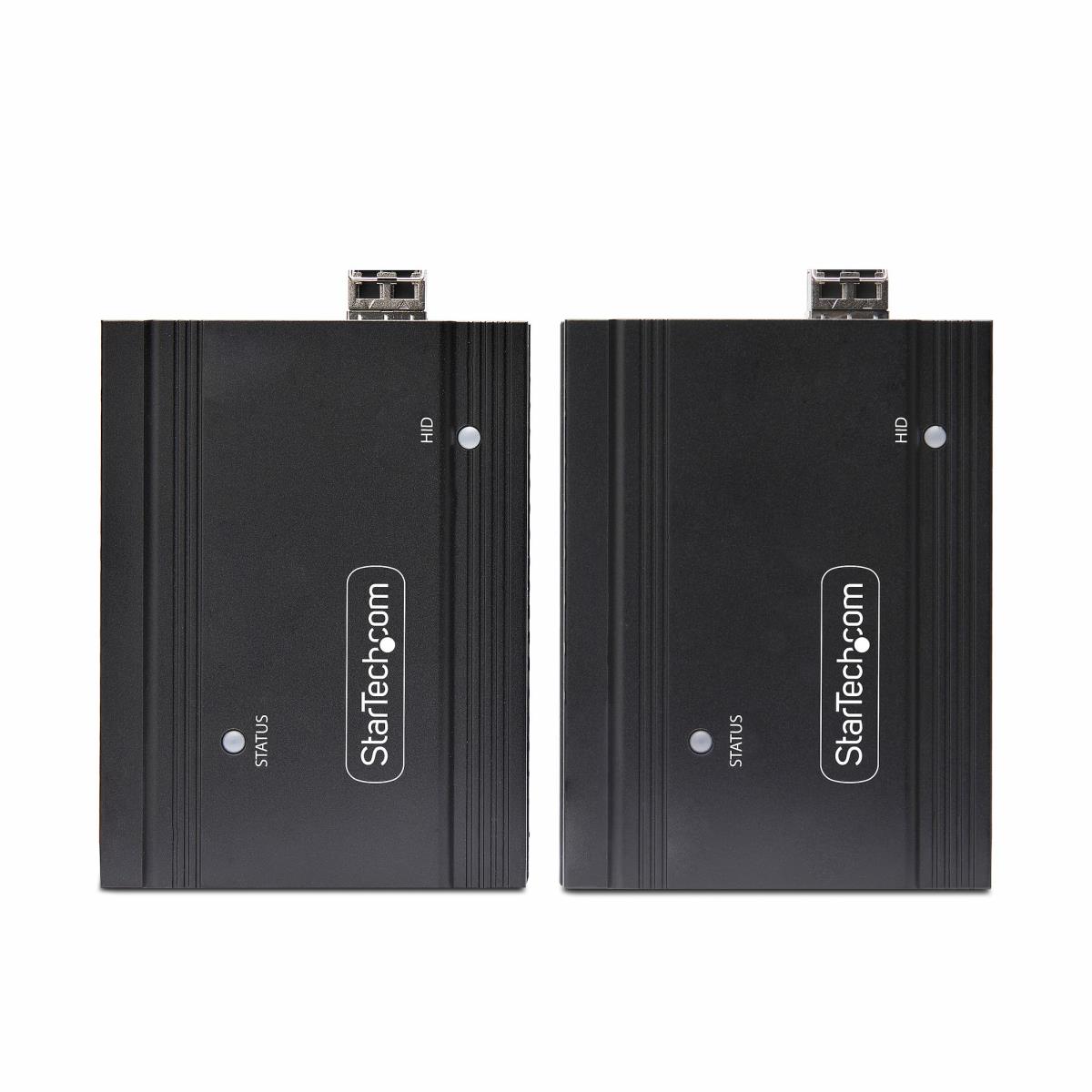 DisplayPort KVM Console Extender Over Fiber Optic, 4K 60Hz - Video/audio/USB extender - DisplayPort - up to 300 m - TAA Compliant thumbnail