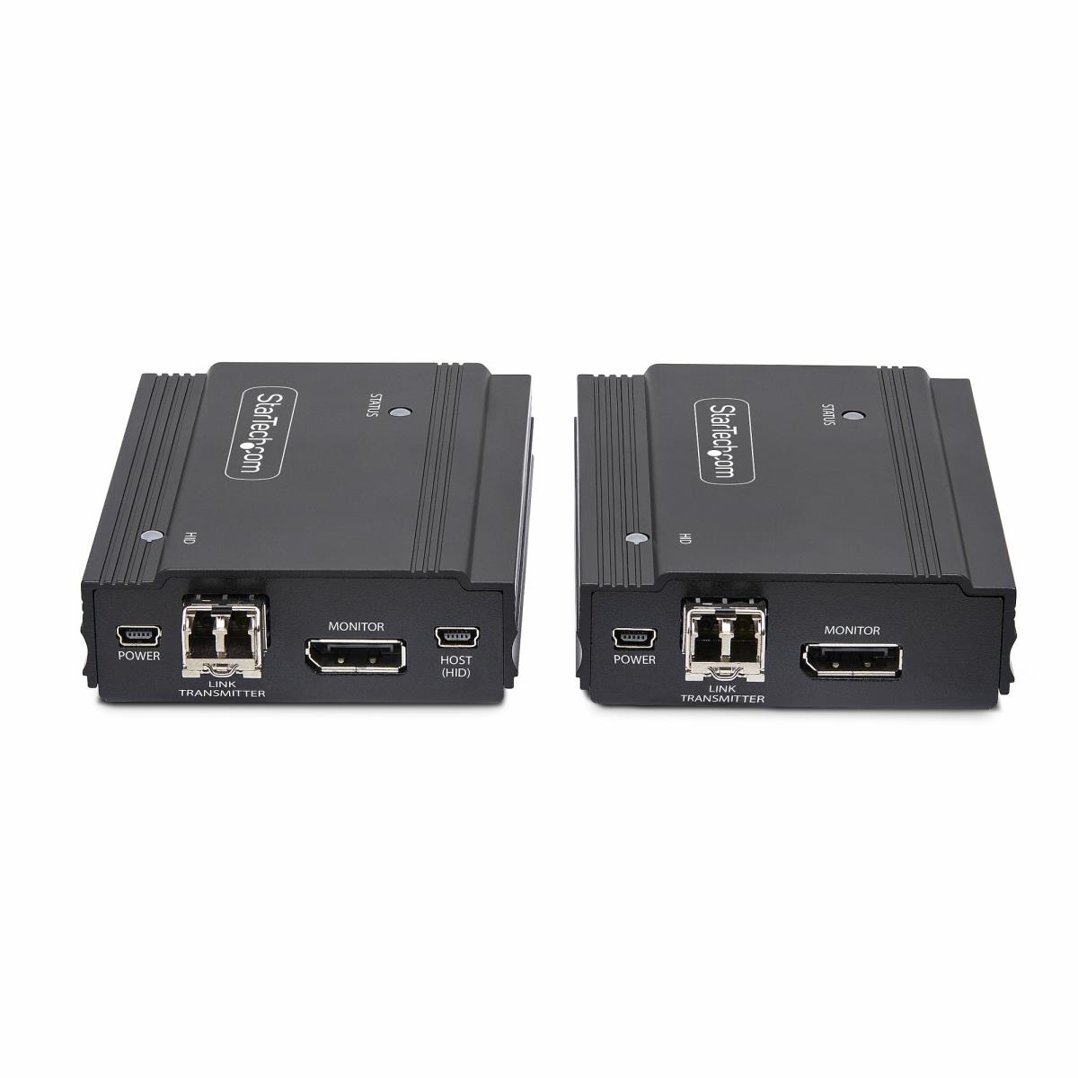 DisplayPort KVM Console Extender Over Fiber Optic, 4K 60Hz - Video/audio/USB extender - DisplayPort - up to 300 m - TAA Compliant thumbnail