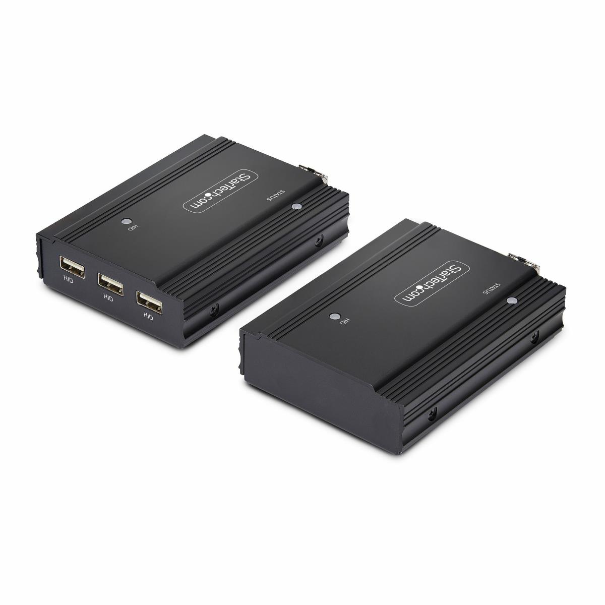 DisplayPort KVM Console Extender Over Fiber Optic, 4K 60Hz - Video/audio/USB extender - DisplayPort - up to 300 m - TAA Compliant thumbnail