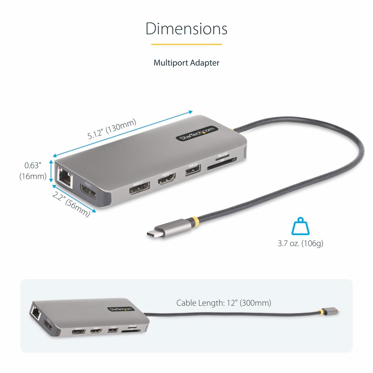 USB-C MULTIMONITOR ADAPTER HDMI thumbnail