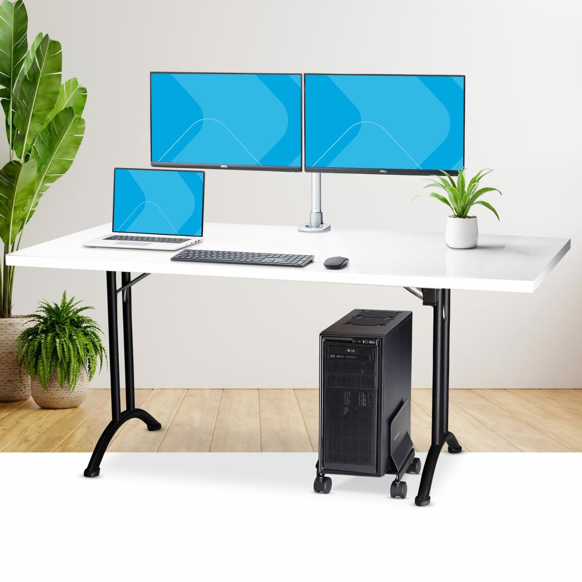 COMPUTER TOWER CART ROLLING thumbnail
