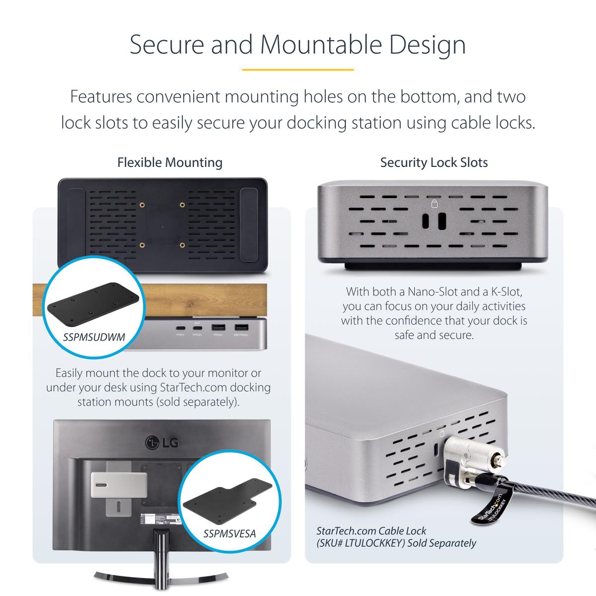 USB4 Docking Station, USB-C 40Gbps, Dual Video HDMI, Up to 2x 4K 60Hz 4:4:4 (RGB) or 2x 4K 120Hz 4:2:2, Multi-Monitor Dock, 6x USB, 2.5GbE, 100W PD - Docking station - USB4 / Thunderbolt 4 - 2 x HDMI - 1GbE, 2.5GbE - 180 Watt thumbnail