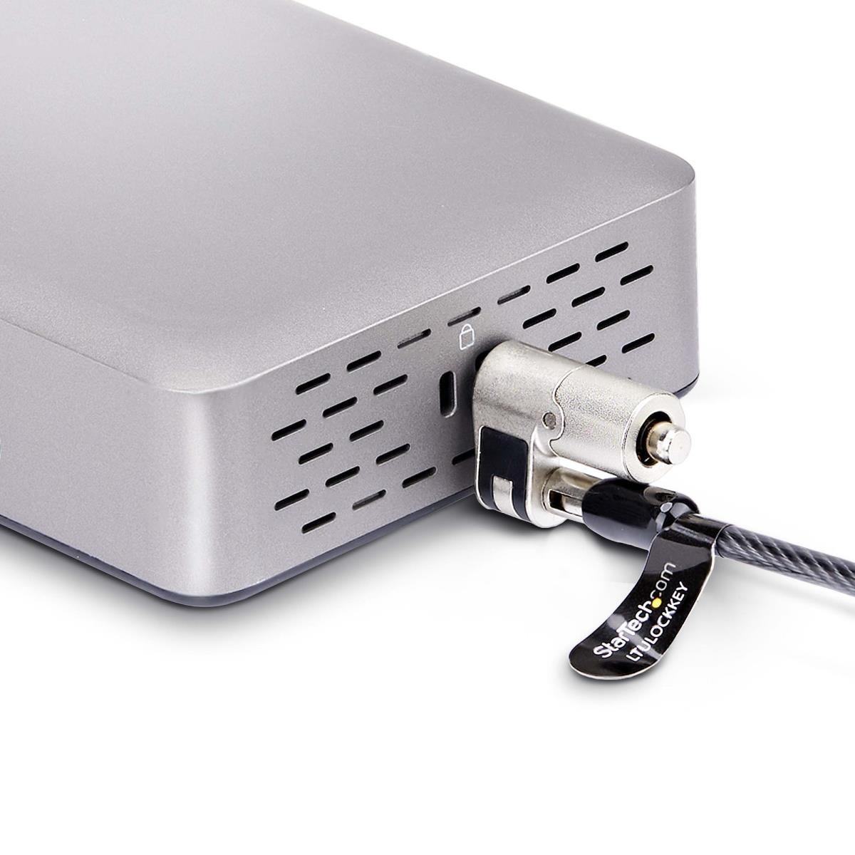 USB4 Docking Station, USB-C 40Gbps, Dual Video HDMI, Up to 2x 4K 60Hz 4:4:4 (RGB) or 2x 4K 120Hz 4:2:2, Multi-Monitor Dock, 6x USB, 2.5GbE, 100W PD - Docking station - USB4 / Thunderbolt 4 - 2 x HDMI - 1GbE, 2.5GbE - 180 Watt thumbnail
