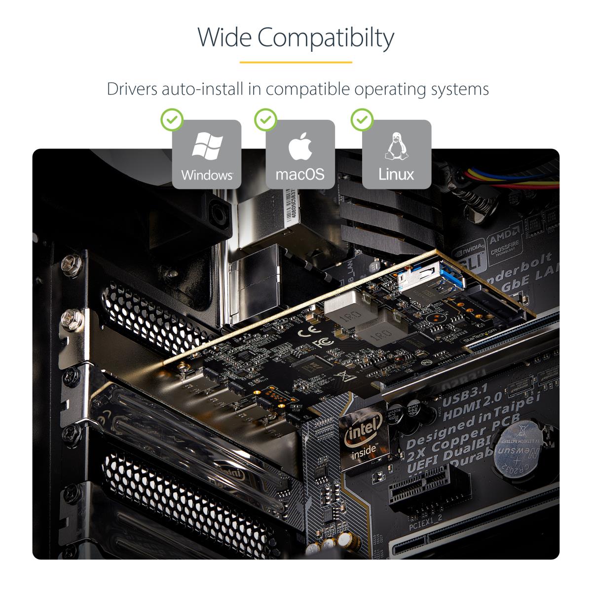 5-PORT USB PCIE CARD 10GBPS - thumbnail