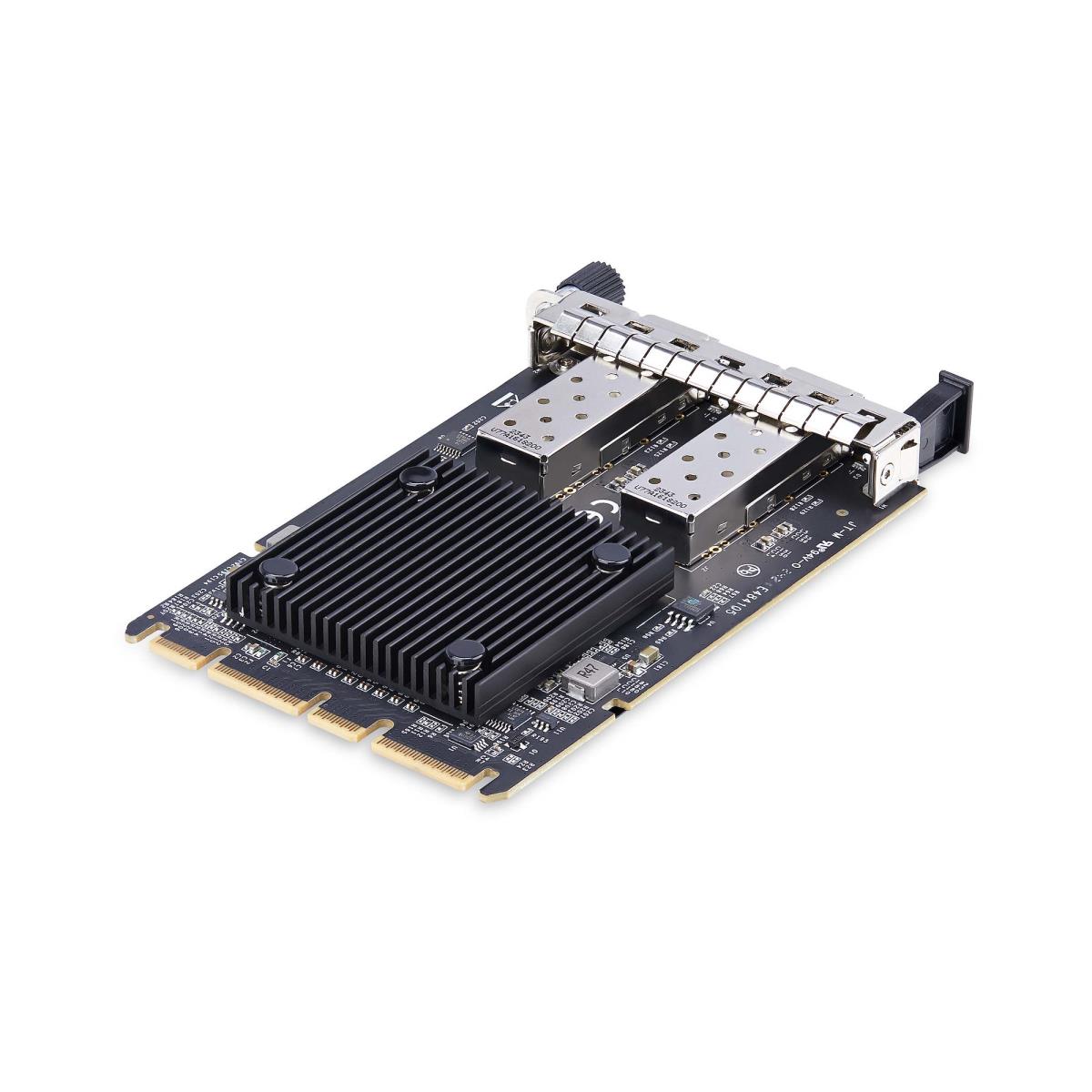 - Network adapter - OCP 3.0 - 10 Gigabit SFP+ x 2 - black thumbnail