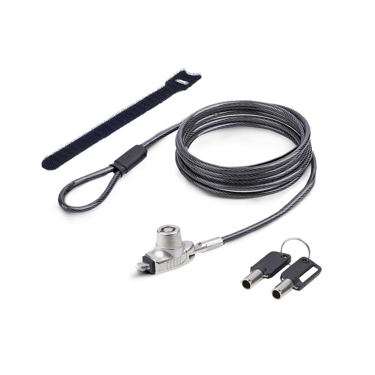 SLIM LAPTOP CABLE LOCK 2M - thumbnail