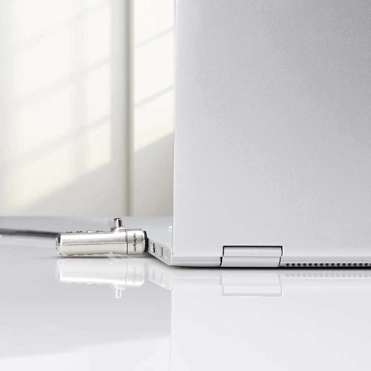 SLIM LAPTOP CABLE LOCK 2M thumbnail