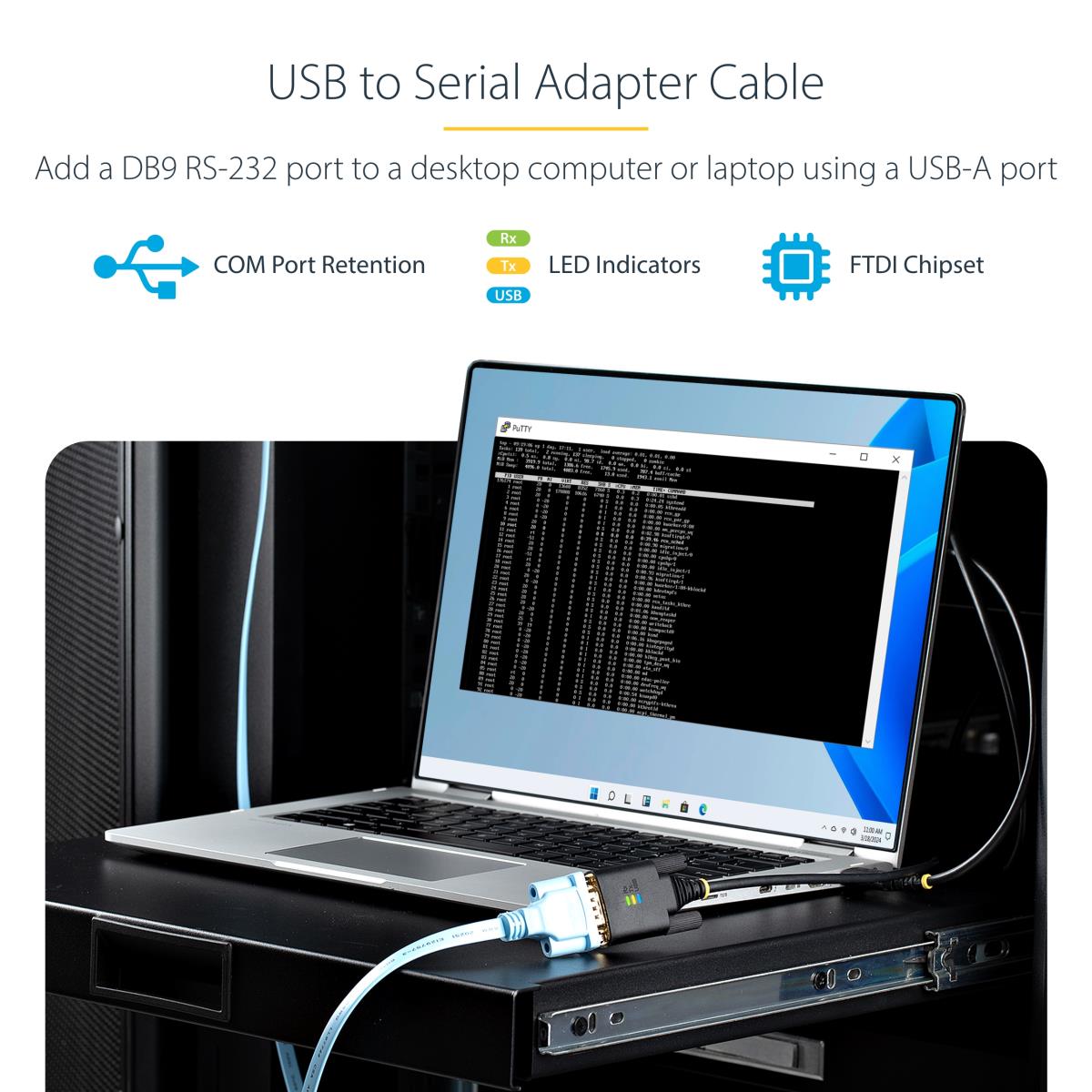 2M USB TO SERIAL CABLE thumbnail