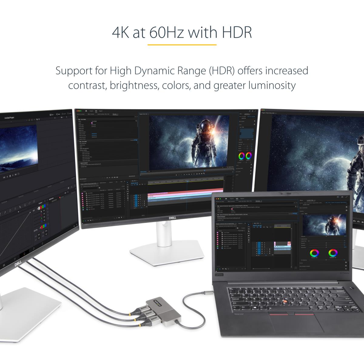 USB-C TO TRIPLE DP MST HUB - thumbnail