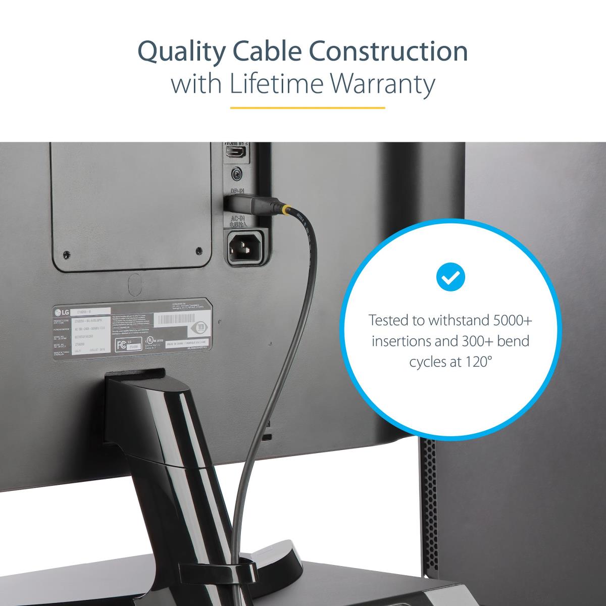 30CM DISPLAYPORT 1.4 CABLE 8K60 thumbnail