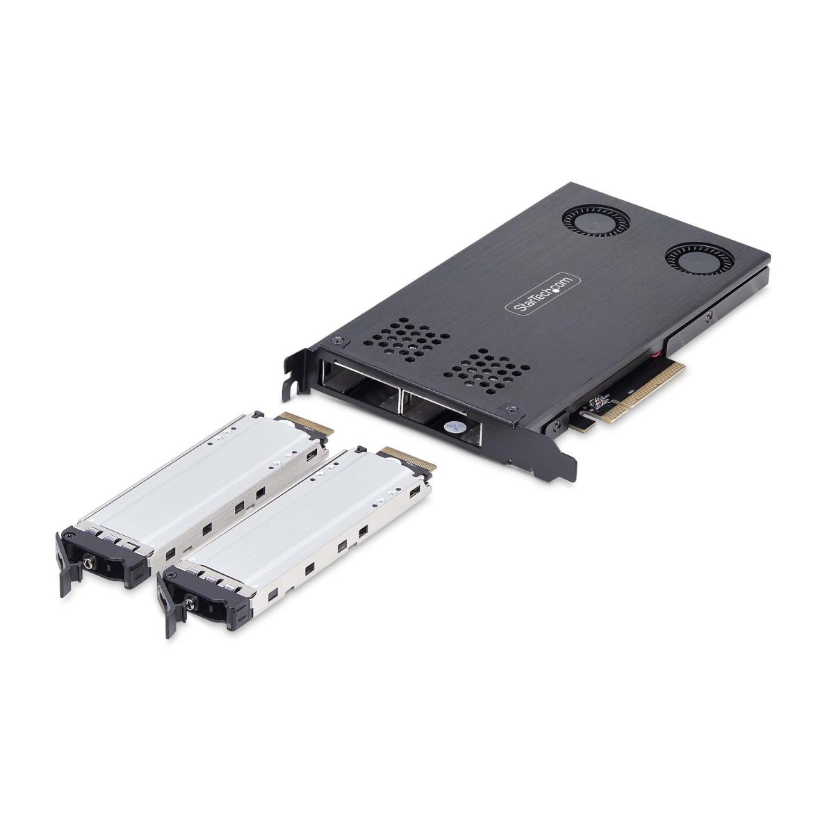 DUAL M.2 NVME SSD TO PCIE X8 - thumbnail