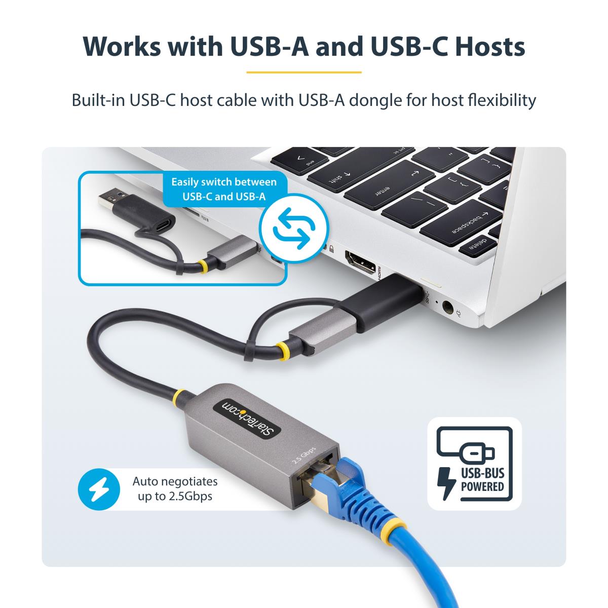 USB 3.0 TYPE-C TO 2.5 GIGABIT thumbnail