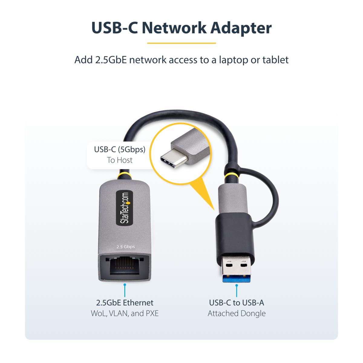 USB 3.0 TYPE-C TO 2.5 GIGABIT thumbnail