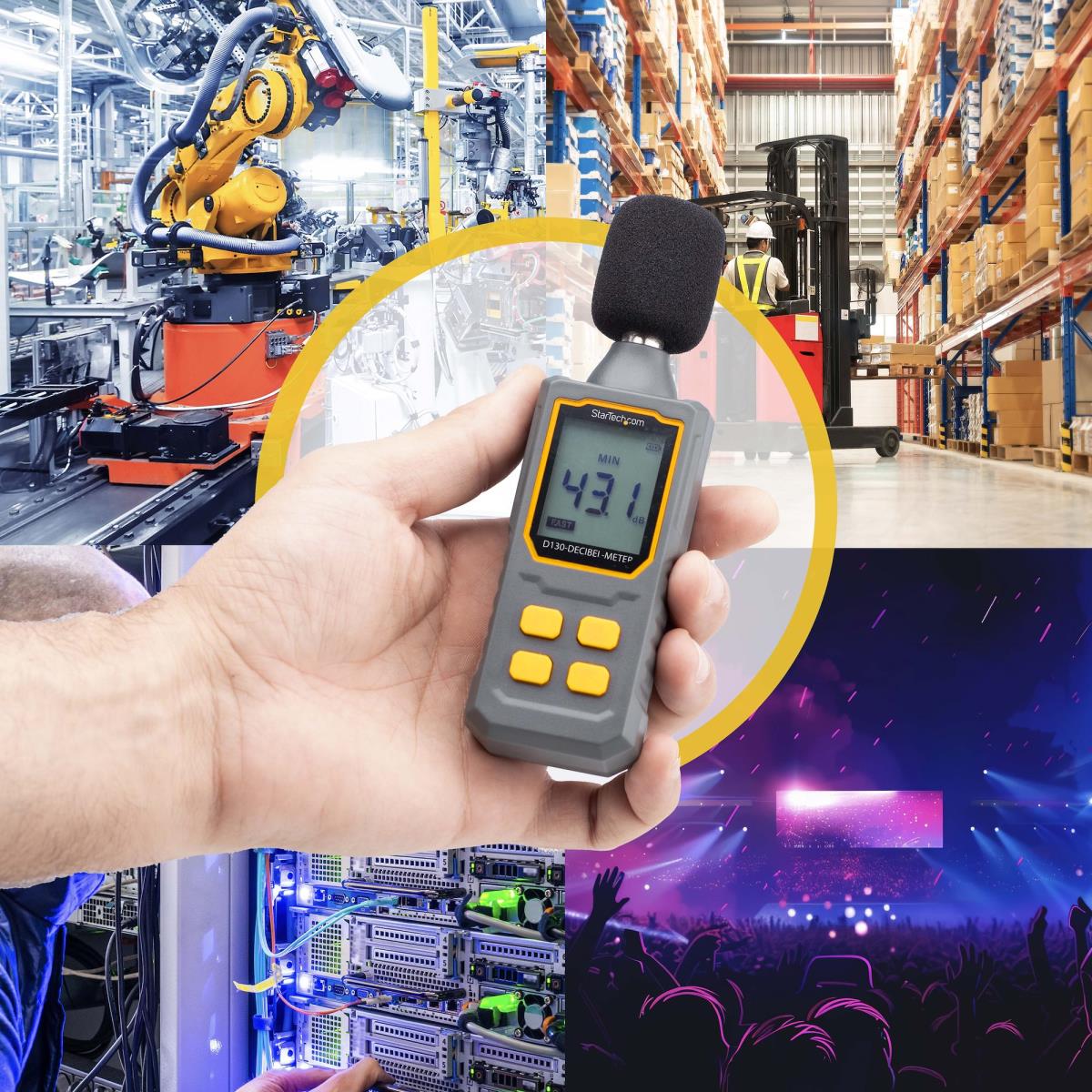 HANDHELD DIGITAL SOUND METER thumbnail