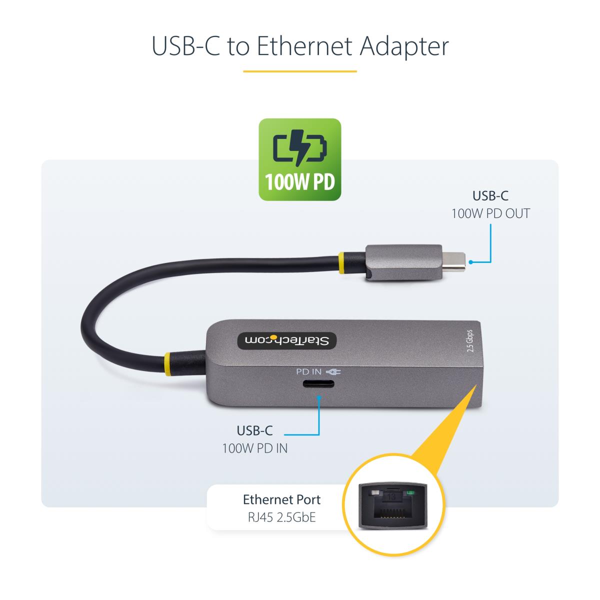 USB 3.0 TYPE-C TO 2.5 GIGABIT thumbnail