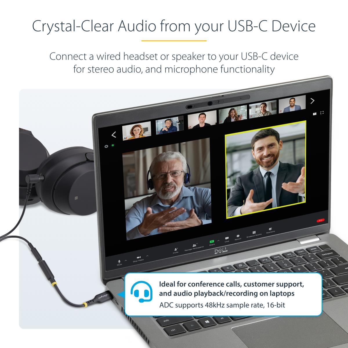 USB-C AUDIO ADAPTER TO 3.5MM thumbnail