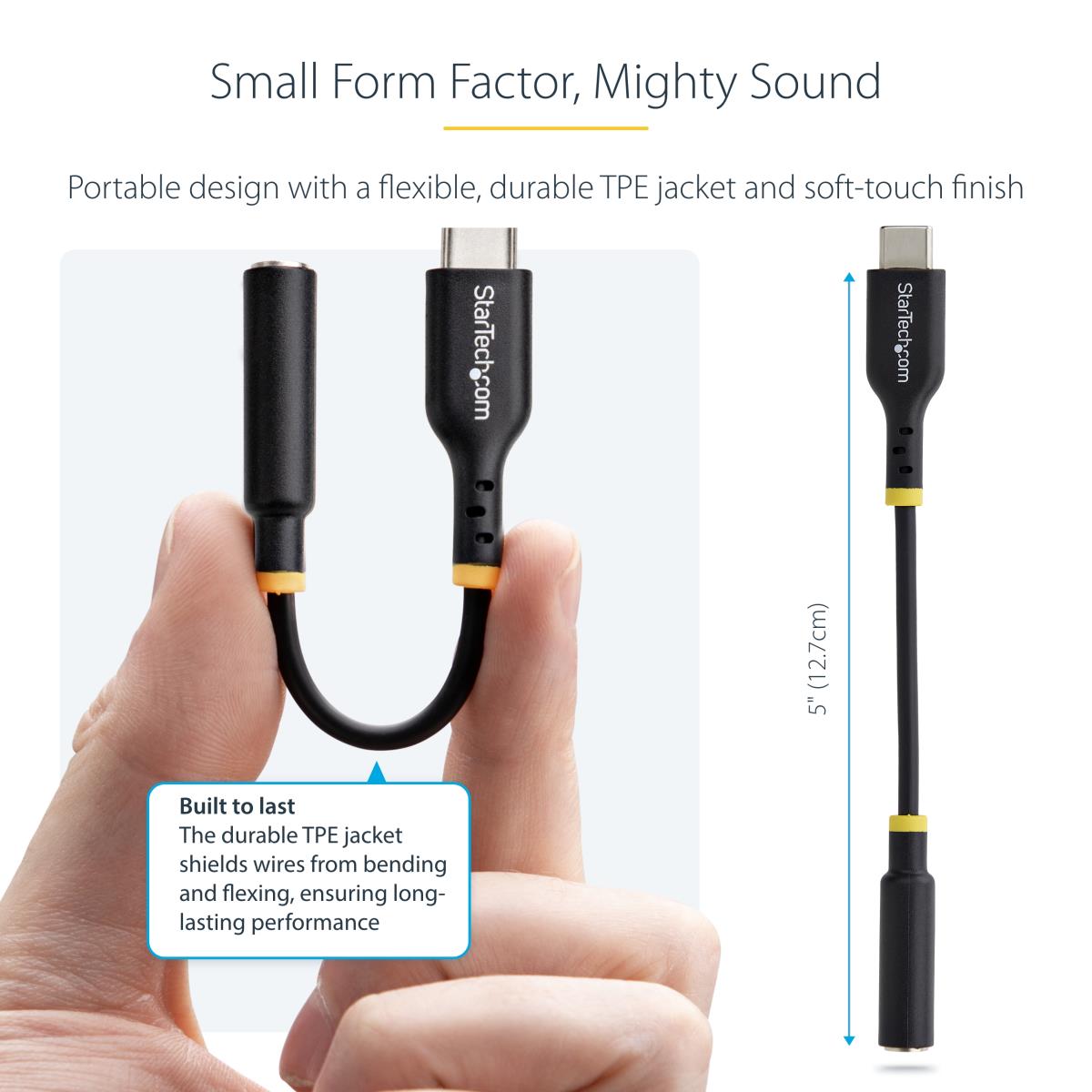USB-C AUDIO ADAPTER TO 3.5MM thumbnail