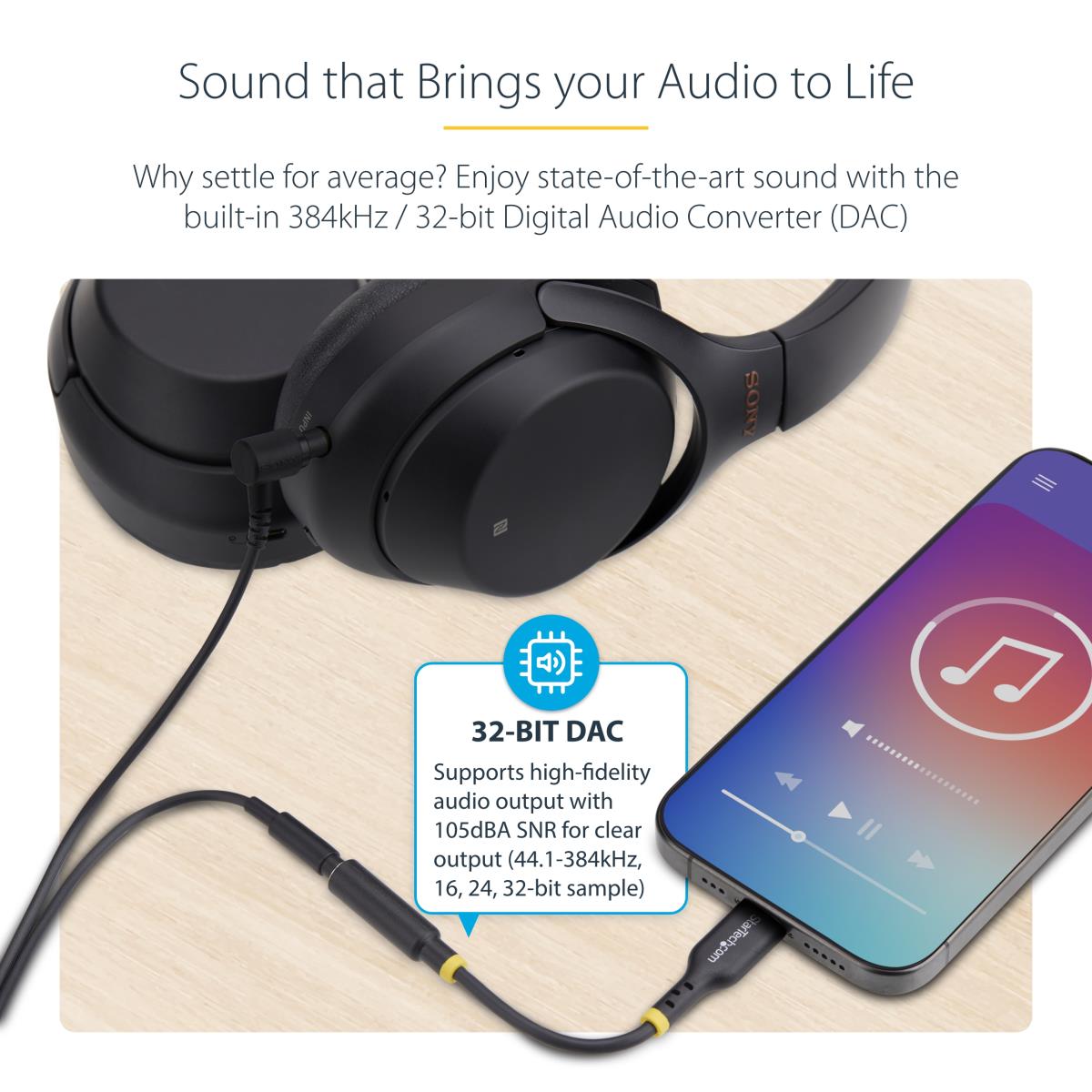 USB-C AUDIO ADAPTER TO 3.5MM thumbnail