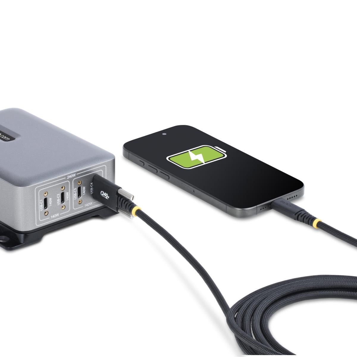 3M USB-C CABLE USB-IF 240W thumbnail