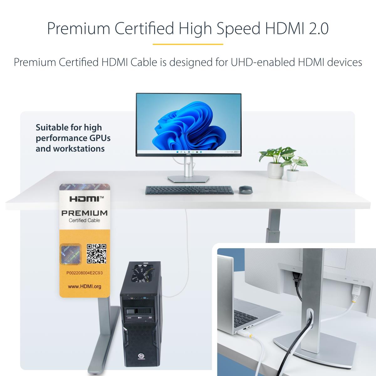 PREMIUM CERTIFIED HDMI CABLE thumbnail