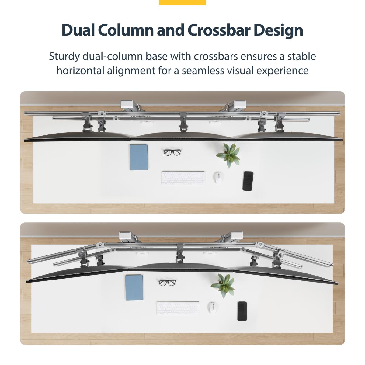 SIX-MONITOR DESK MOUNT CROSSBAR thumbnail