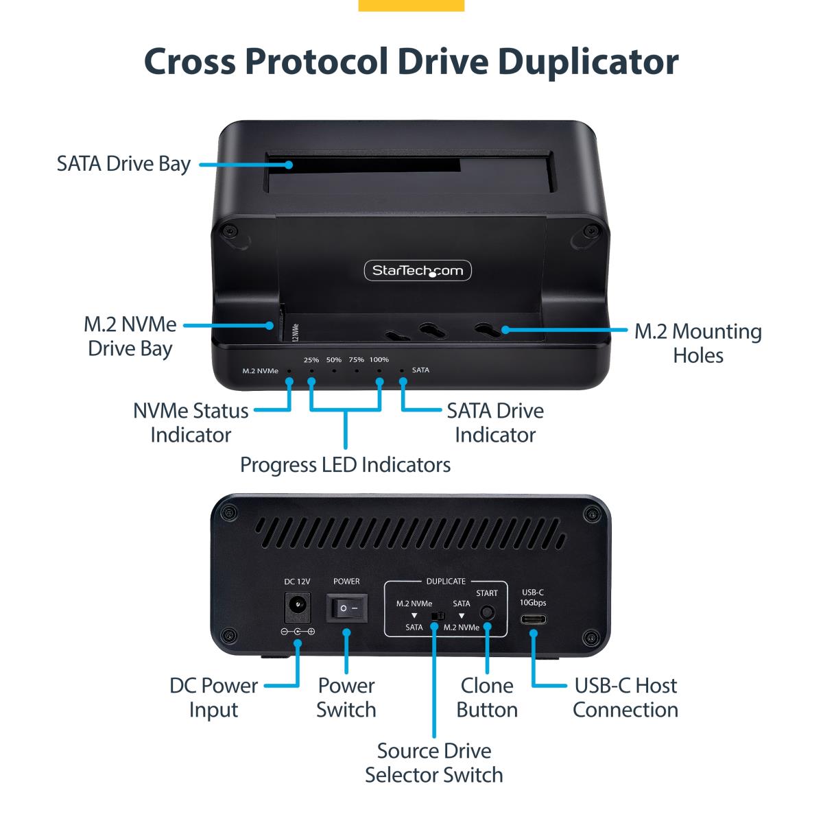 DUAL BAY STANDALONE SSD CLONER thumbnail