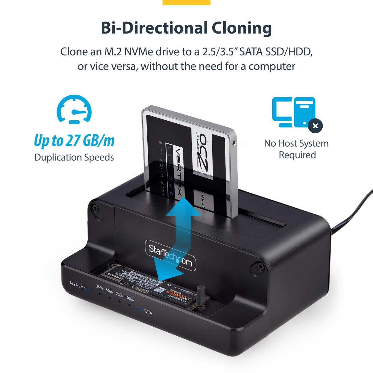 DUAL BAY STANDALONE SSD CLONER thumbnail