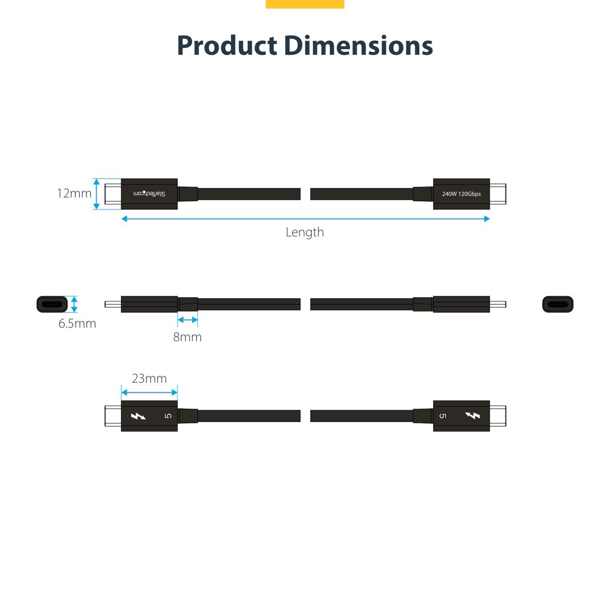 CERTIFIED THUNDERBOLT 5 CABLE thumbnail