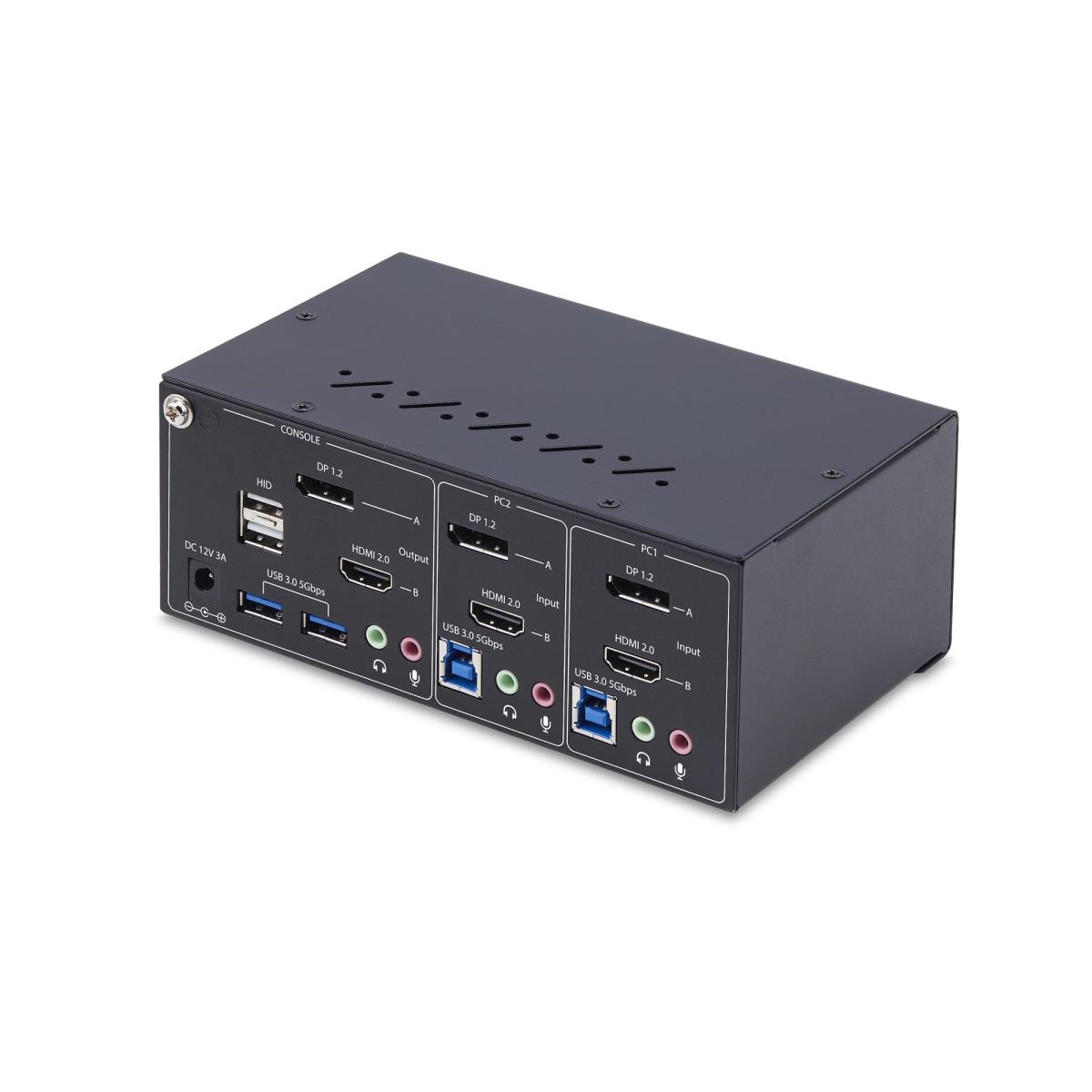 2-PORT DUAL-MONITOR KVM SWITCH thumbnail