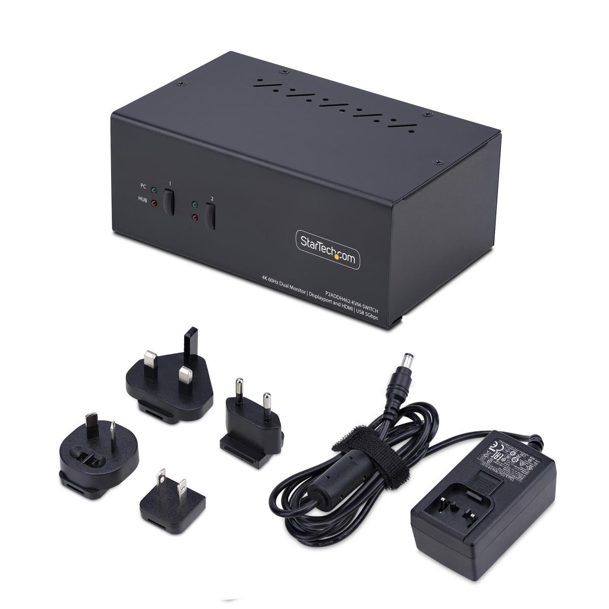 2-PORT DUAL-MONITOR KVM SWITCH thumbnail