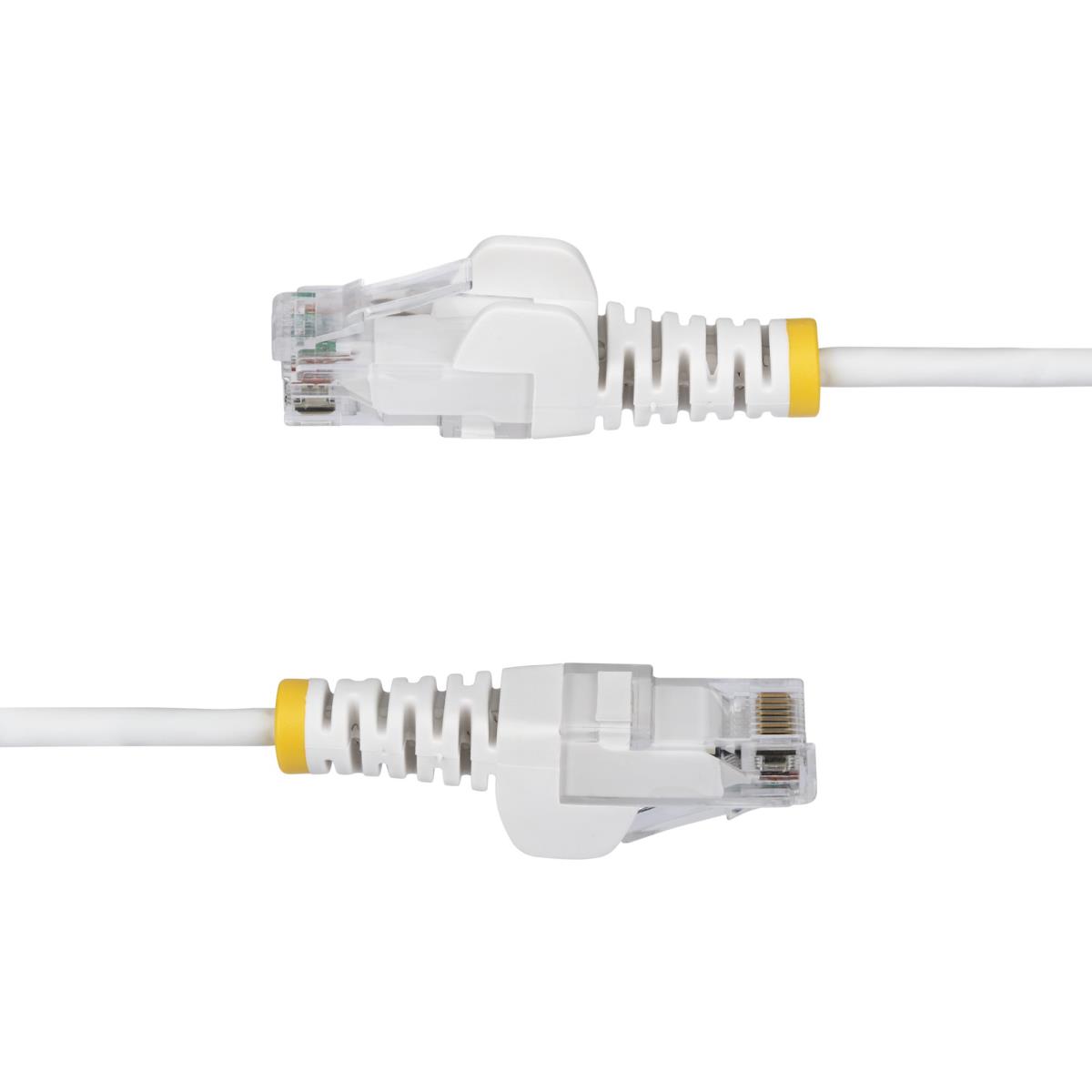 SLIM CAT6 CABLE WHITE LSZH thumbnail