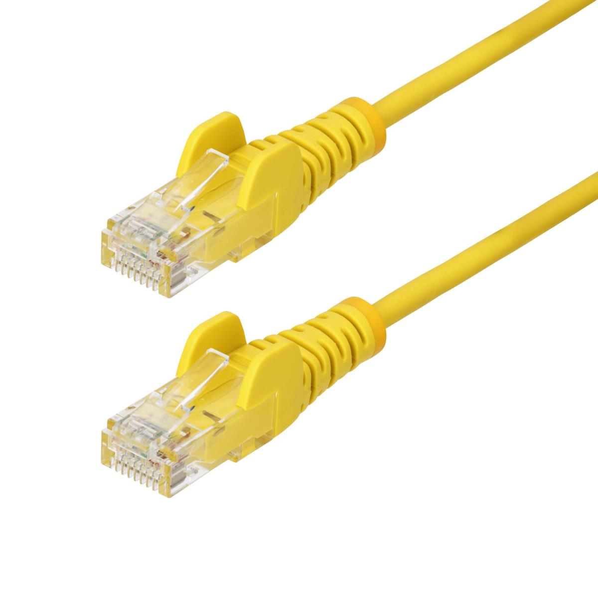 SLIM CAT6 CABLE YELLOW LSZH thumbnail