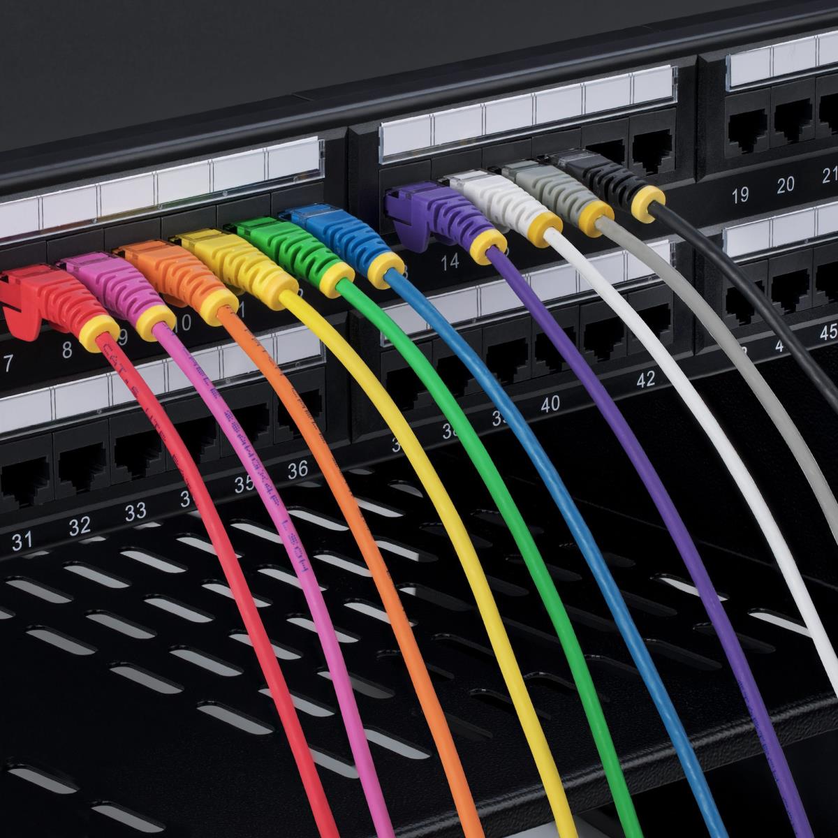 SLIM CAT6 CABLE PURPLE LSZH thumbnail