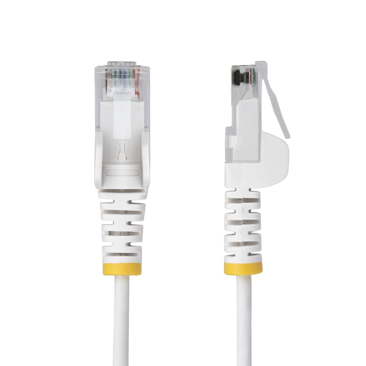 SLIM CAT6 CABLE WHITE LSZH thumbnail