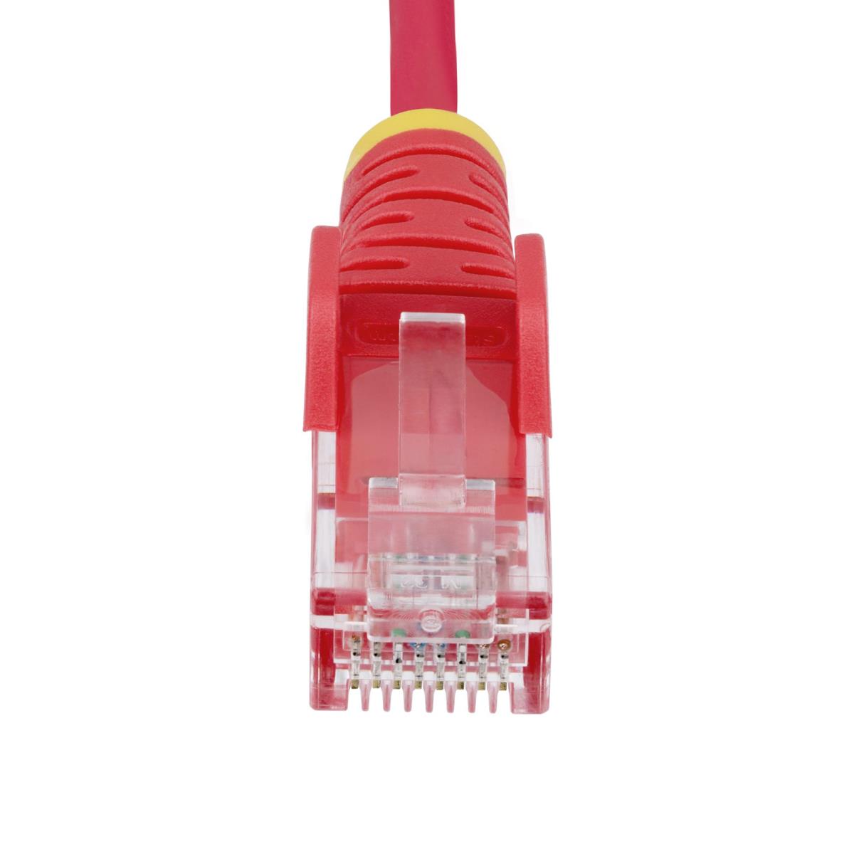 SLIM CAT6 CABLE RED LSZH thumbnail