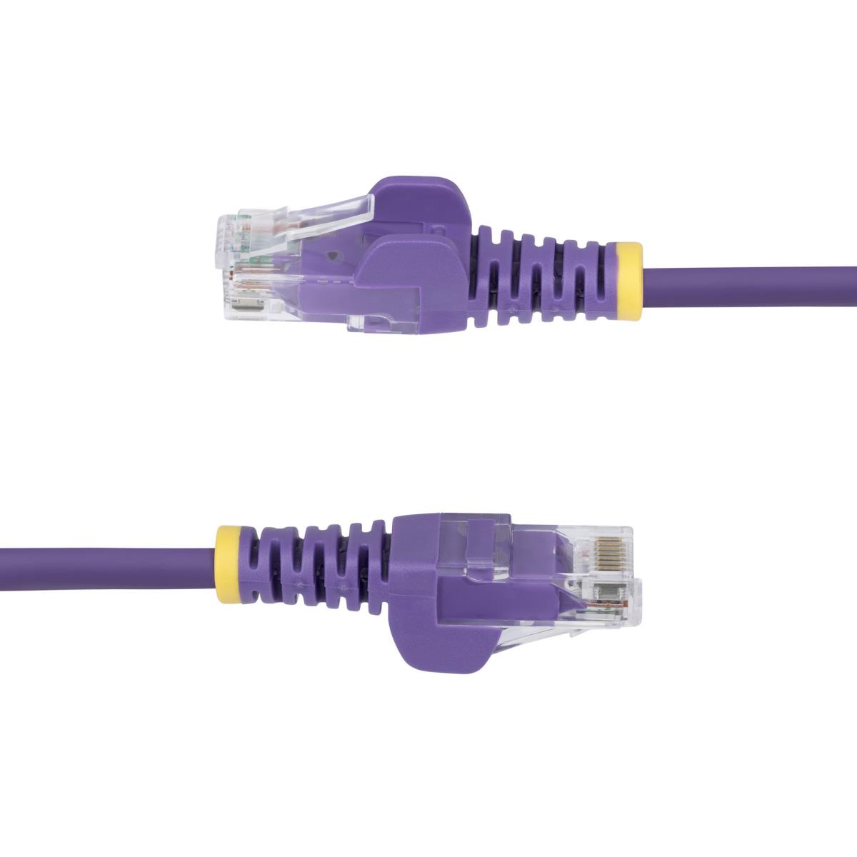 SLIM CAT6 CABLE PURPLE LSZH thumbnail